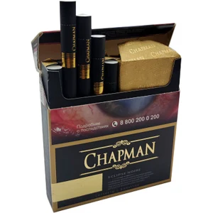 Сигареты с фильтром CHAPMAN (Чапман) Eclipse Noire Gold OP