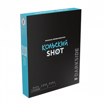 Табак Darkside Shot, 30гр "Кольский / Ананас, Киви, Ментол"
