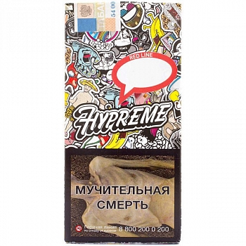 Табак Hypreme Red Line , 40гр "Number one (14cm) / Банан с шоколадом"